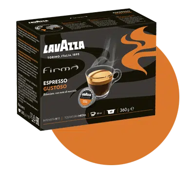 capsule lavazza firma gustoso